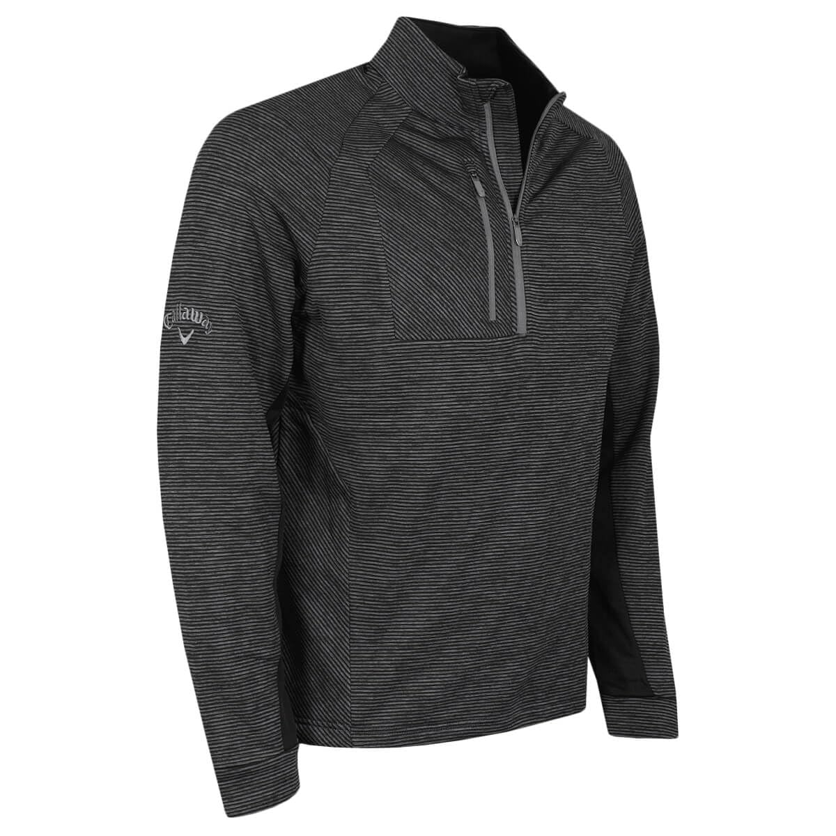 Callaway Golf Suéter térmico Espalda Polar Rayas Heather Hombre