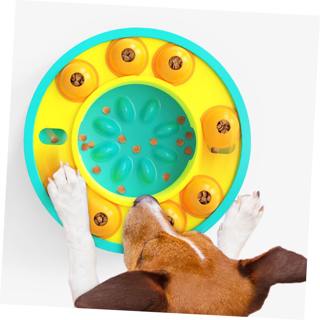 UPKOCH Distributeur De Friandises pour Chiens à Alimentation Jouet Interactif pour Dressage Et Alimentation