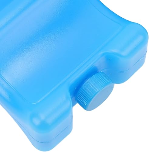 Miniatura 9 de Bolsas de hielo para lonchera, 2 piezas reutilizables con forma contorneada para mamá trabajadora de leche materna, paquetes fríos delgados de larga