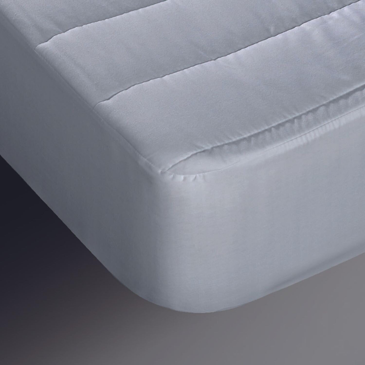 Protector de colchón 90 Burrito Blanco transpirable y ajustable para cama 90x190