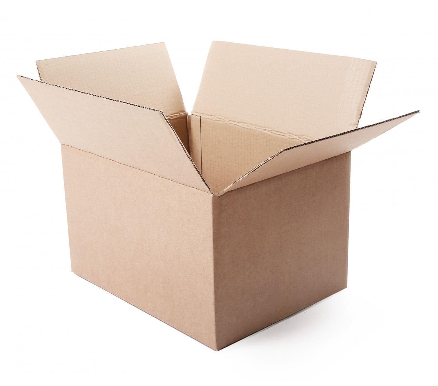 UKPSOLTD 10 x Medium Size Cardboard Packing Boxes - 300 x 230 x 230mm Corrugated Packaging Shipping Delivery Cartons