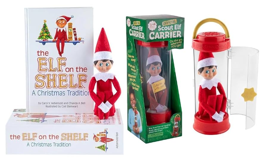 キッズ・ファミリー Elf on the Shelf A Christmas Tradition Amazon.com: The Elf on the Shelf: A Christmas Tradition