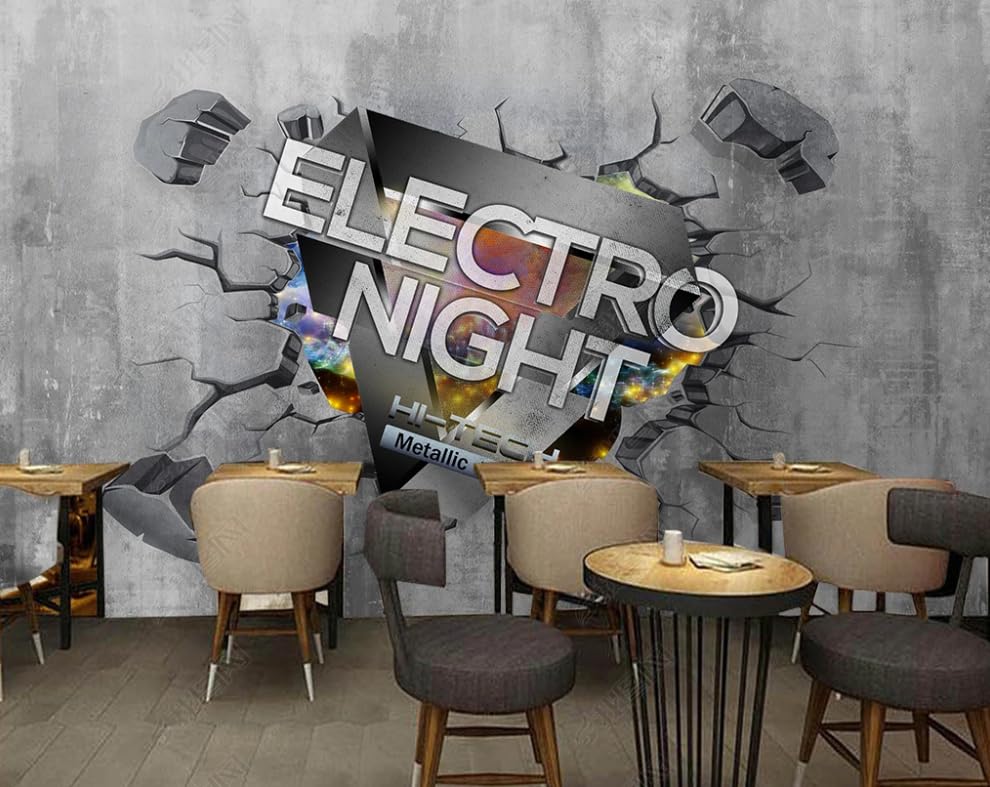 Poster géant mural papier peint intissé moderne 350x256 cm décoration chambre et restaurant