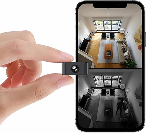 Cámara inalámbrica espía para interiores, mini cámaras WiFi ocultas, cámara de seguridad para el hogar, cámara corporal, niñera, cámaras