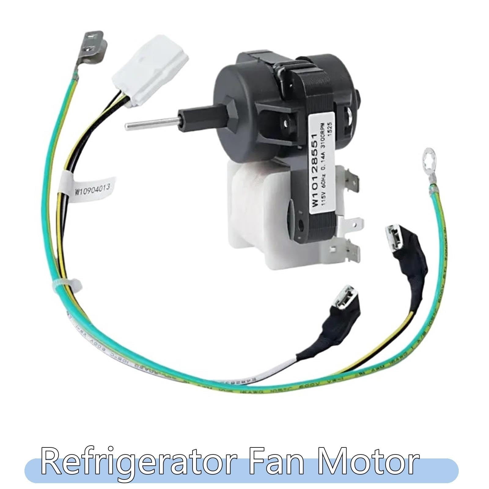 Reemplazo De Enfriamiento Del Evaporador Del Motor De Ventilador Del Refrigerador W10128551 8170894,115V