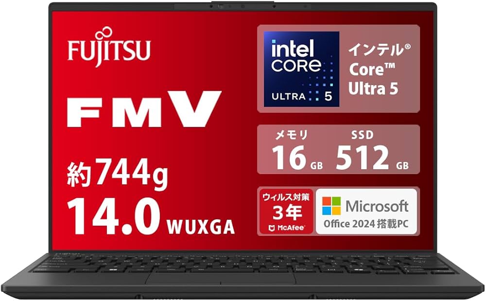 富士通LIFEBOOK Core i5-8265U WU2/C3 Office 富士通LIFEBOOK Core i5