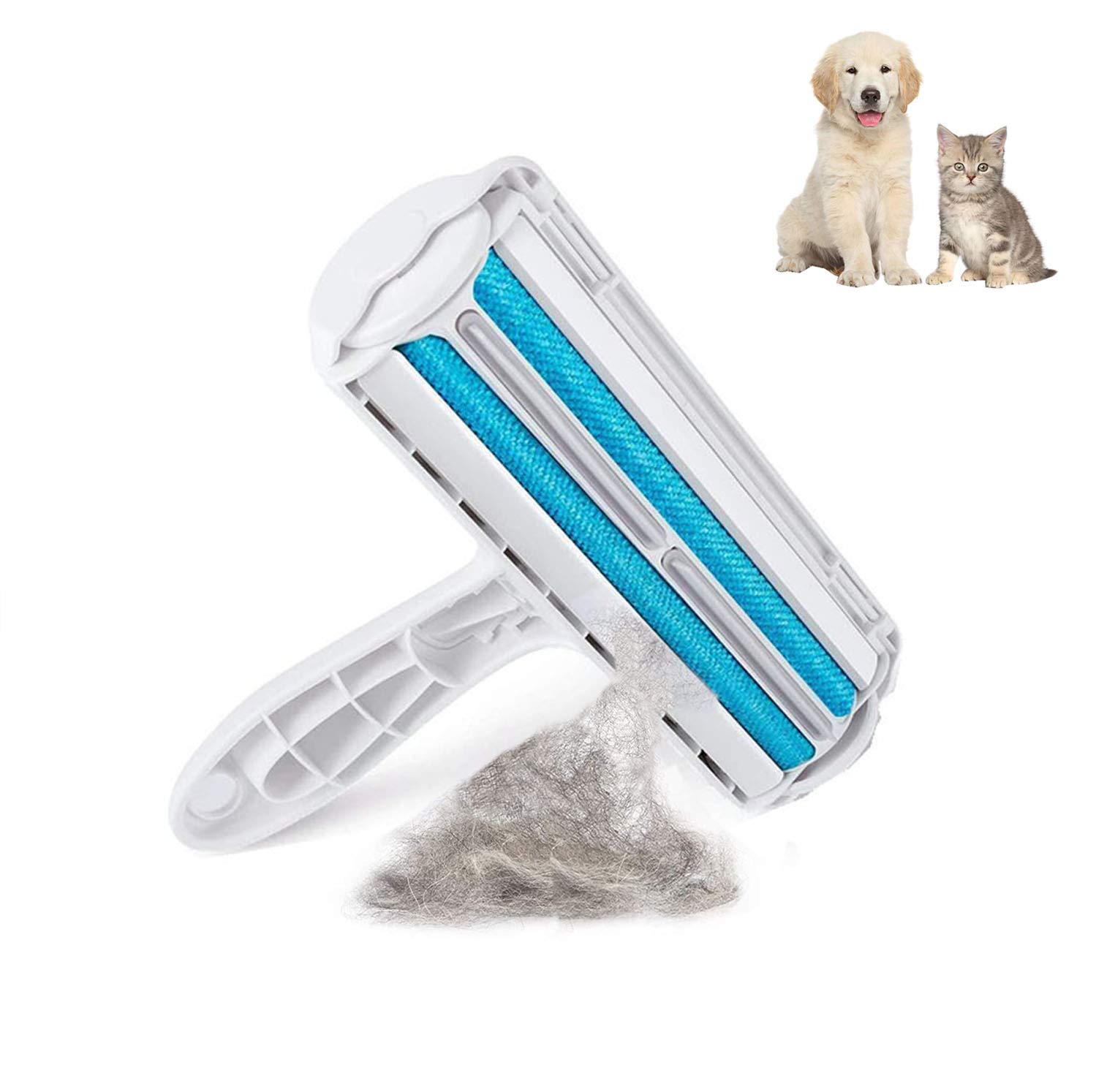 Quitapelos y Rodillos para Mascotas,- reutilizable, para perros, gatos y otras mascotas, para limpiar pelusas, fácil de limpiar y quitar pelusas de muebles, ropa,alfombras,sofás y ropa de cama
