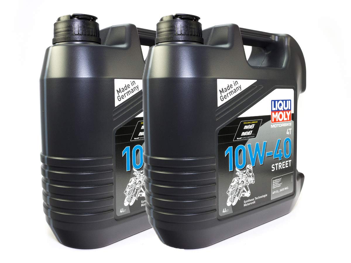Liqui Moly Huile de moteur haute performance 10 W – 40 Lot de 2 x 4 l