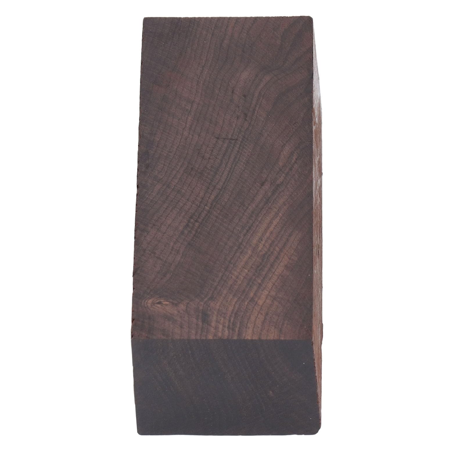 Ebenholz-Schnittholz, 125 X 50 X 40 Mm, Schwarzes Ebenholz-Schnittholz, Alterungsbeständiges Rohholz-Griffplattenmaterial für DIY-Musikinstrumentenwerkzeuge und Schneidergriffe
