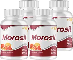 Morosil Laranja Moro 500mg 60 Cápsulas - 4 Unidades