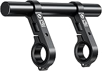 Vista 1 de BRCOVAN Extensiones extensoras de manillar de aleación de aluminio con barra transversal de 8 pulgadas de largo con base de montaje de doble