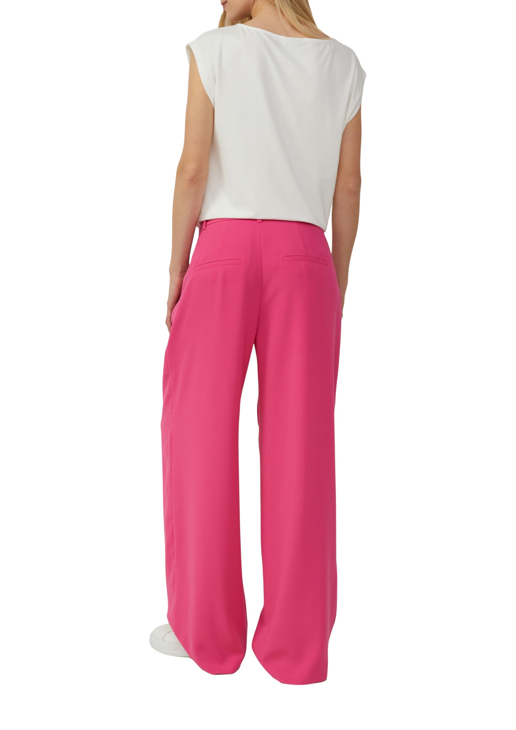 s.Oliver Damen Crêpe Extra Wide Leg Hose