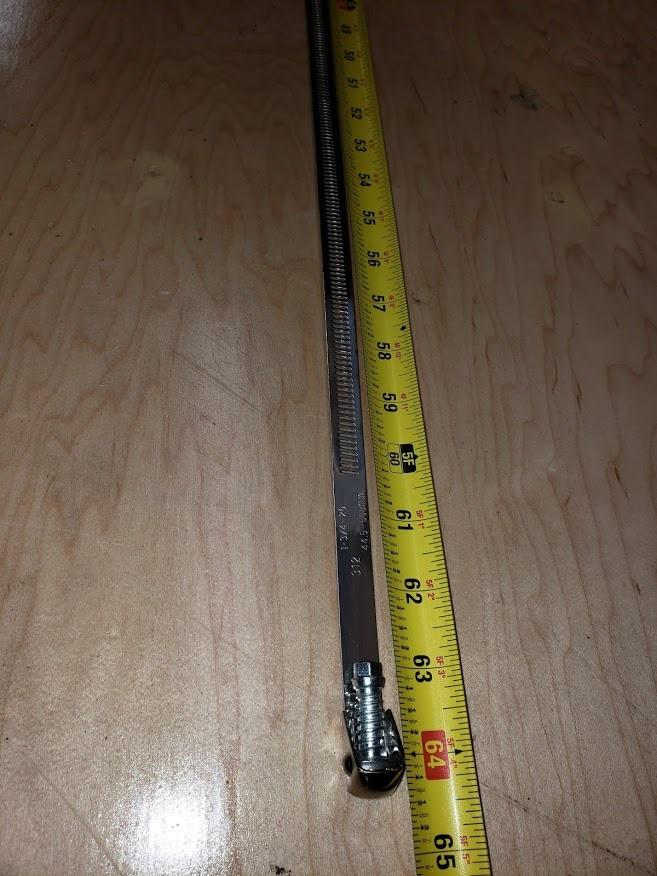 Cambridge Quick Release Clamps SAE Size 188, Adjustable 1 3/4in to 12 1/4in, 38in