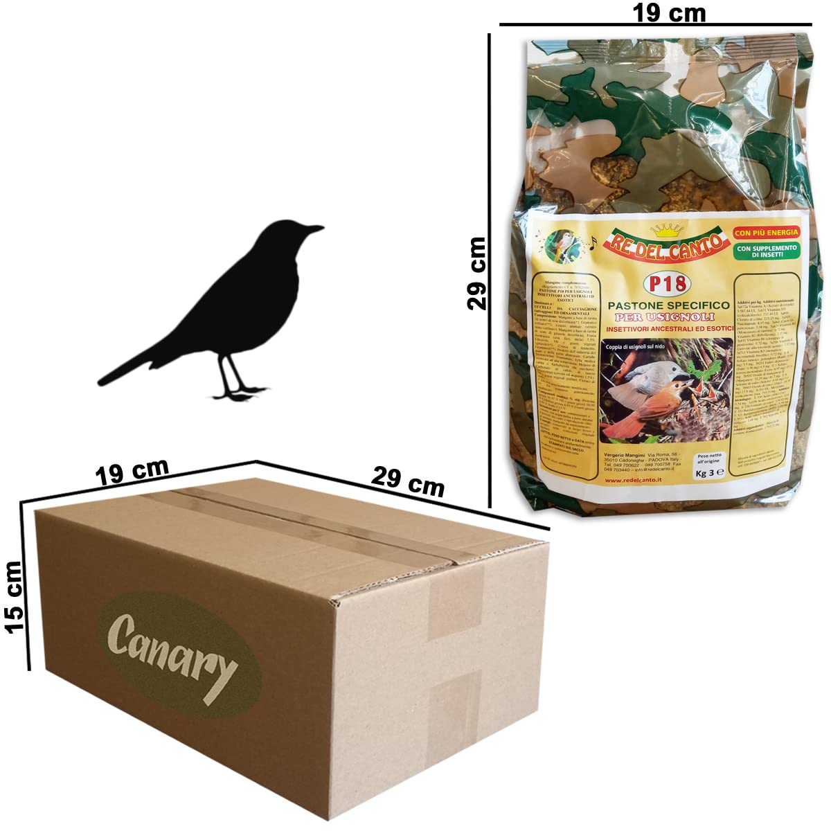 Pastoncino REALPASTO Con Frutta 1kg - Per Uccelli Insettivori E Maine, Mangime Naturale - Foto 9