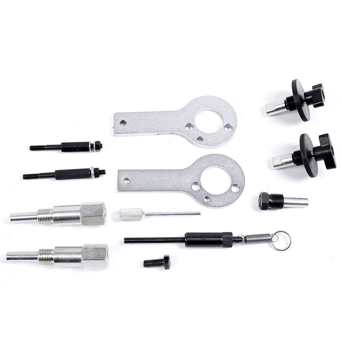 JOMAFA - Conjunto herramientas para calado de distribucion FIAT OPEL ALFA ROMEO LANCIA SUZUKI SAAB Y FORD 1.3, 1.9, 2.4 D, CDTI. JTD MULTIJET. Reglaje para puesta a punto