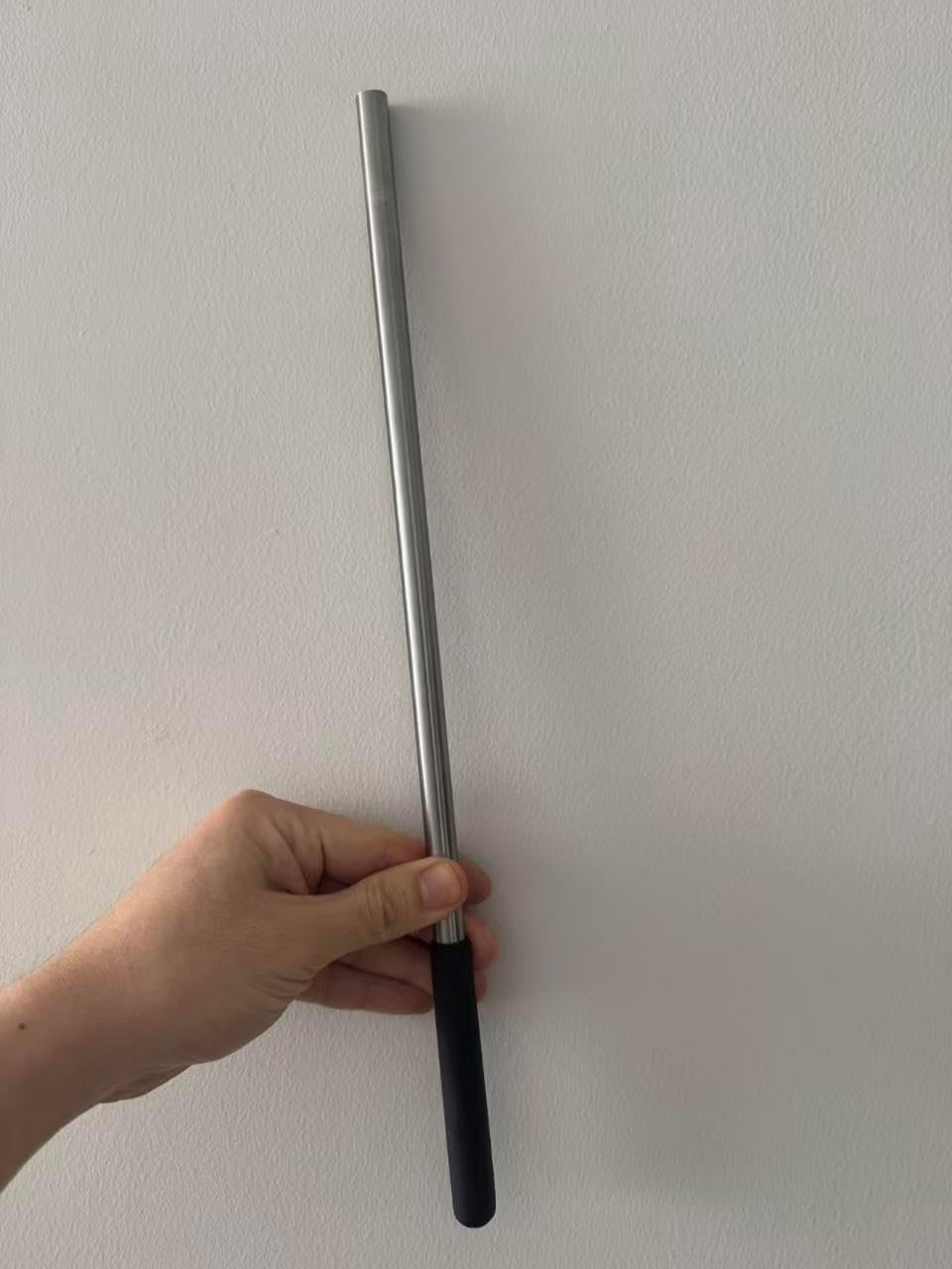 One Pair 16.5 Inches Torsion Spring Winding Rods with Non-Slip Handle,1/2 Inch Diameter Solid Steel Metal Winding Bars Hardware for Adjusting or Replacing Garage Door Tension Springs