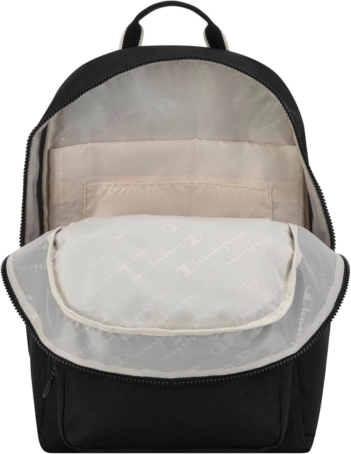 Champion Level Laptop Backpack with Padded Adjustable Straps, Water Bottle Pocket for Work, Travel, Daily Use, Black, One Size - Image 4