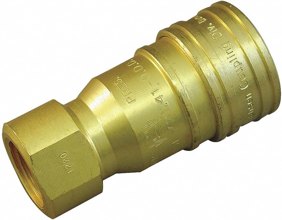 Eaton Hansen Coupler Body, (F) NPT, 1, Brass