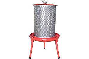 ejwox Hydraulic Fruit Wine Press: Electricity-Free, Water-Powered Cider Maker