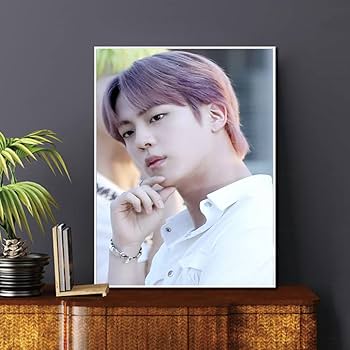 BTSポスター Amazon.co.jp: BTSグループポスターBTS白黒キャンバスアート