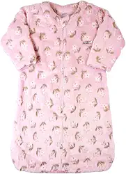 Saco de Dormir Bebê Casulo Pijama Cobertor Soft Rosa