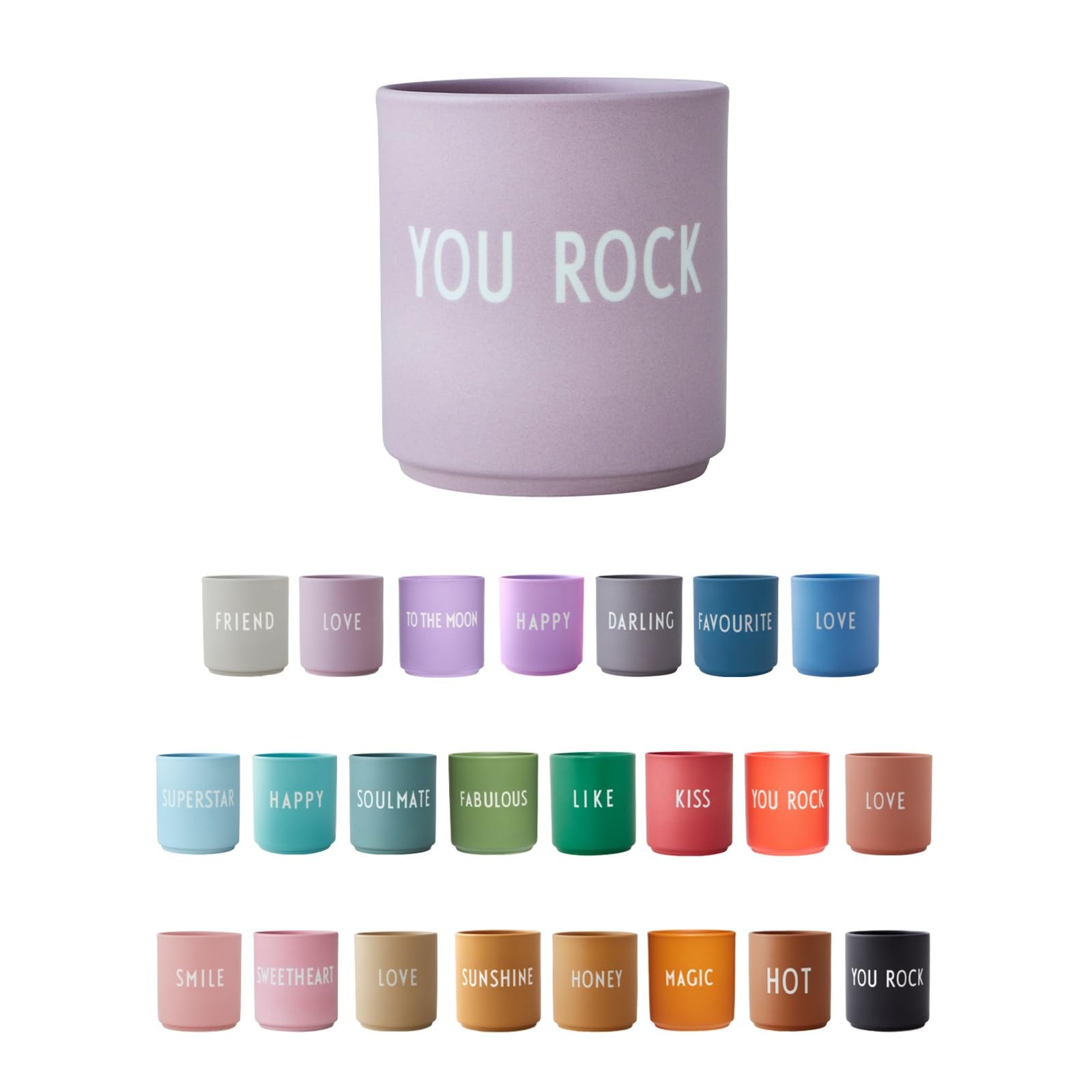 Design Letters Favourite Coffee Cup Porcelain Coffee Mug Ideal Gift for Women Gift for Men Tea Cup with