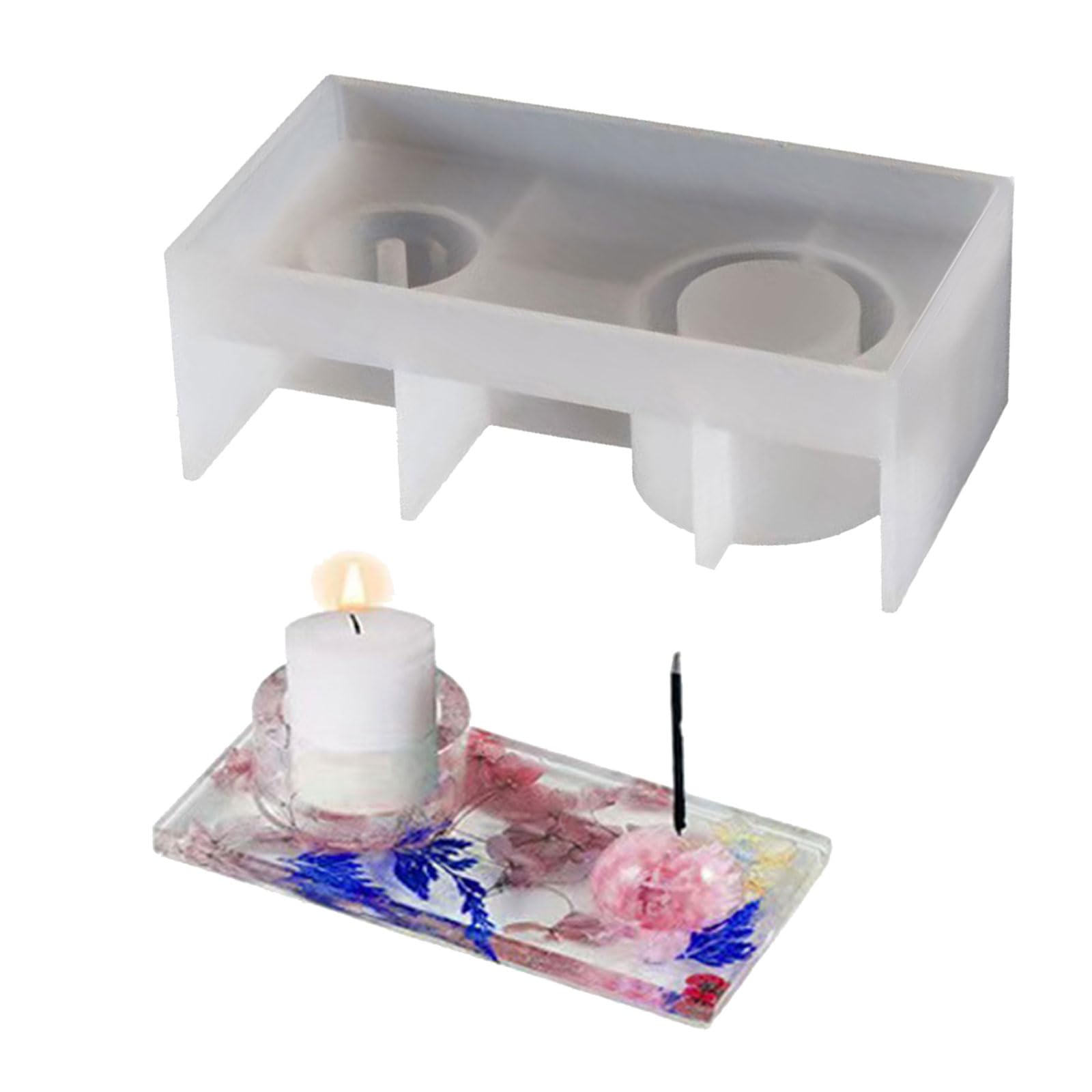 YWLUUOO Additional Skull Elastomer Cast Rosin Art Materials Flame Owner Crafting Dark Home Accent Creative Present for Beloveds