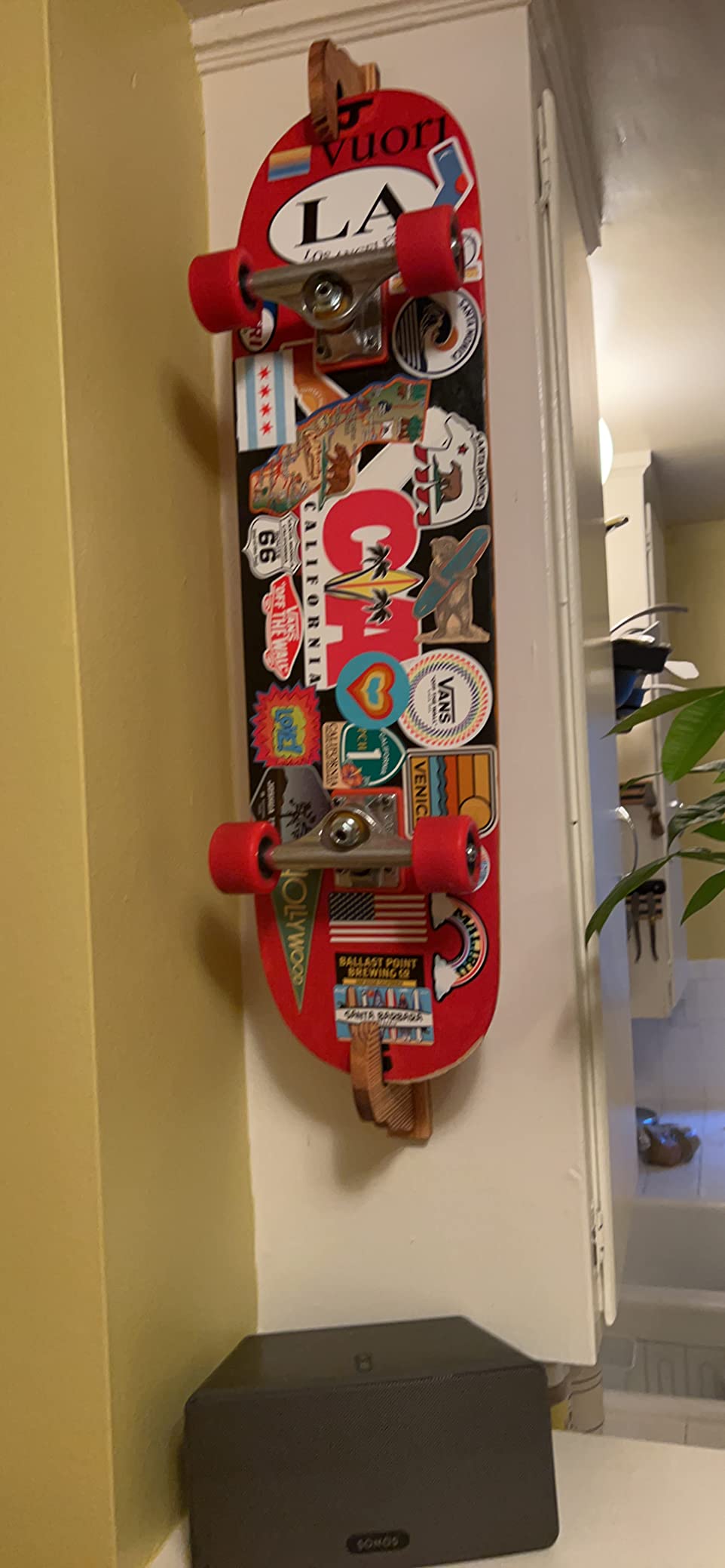 D&D Skateboard Wall Mount Storage Holder | Skateboard Stand For Wall