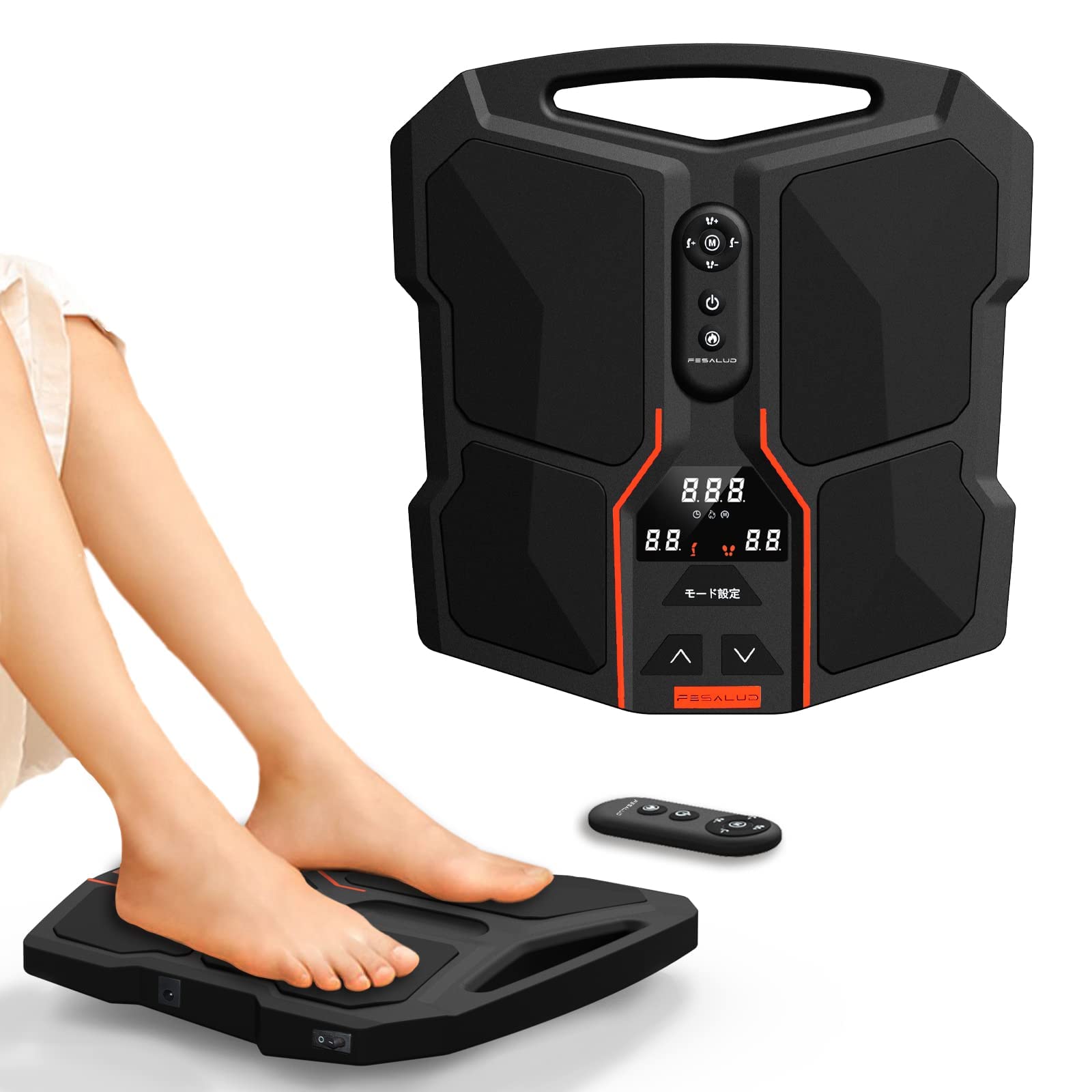 Amazon.co.jp: 足トレーナー,EMS 筋肉トレーナー,25 種類のモード、60