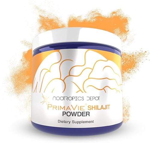 Miniatura 1 de PrimaVie Shilajit Polvo 2.12 oz  Extracto purificado  Suplemento Ayurveda  Apoya la función mitocondrial + aumenta la resistencia