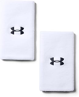Under Armour Unisex-Adult 6-inch Performance Wristband 2-Pack