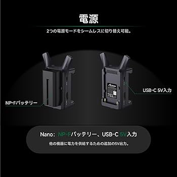 Amazon | 【Accsoon正規品】ACCSOON CineView Nano 無線ビデオ