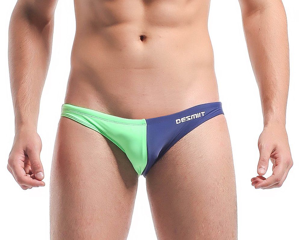 Lantra Besa Men's Swimming Surfing Underwear Bikini Brief Swimwear Bottom with Drawstring CM (Type 1 4 15 41 125 129 130 Chinese Size)