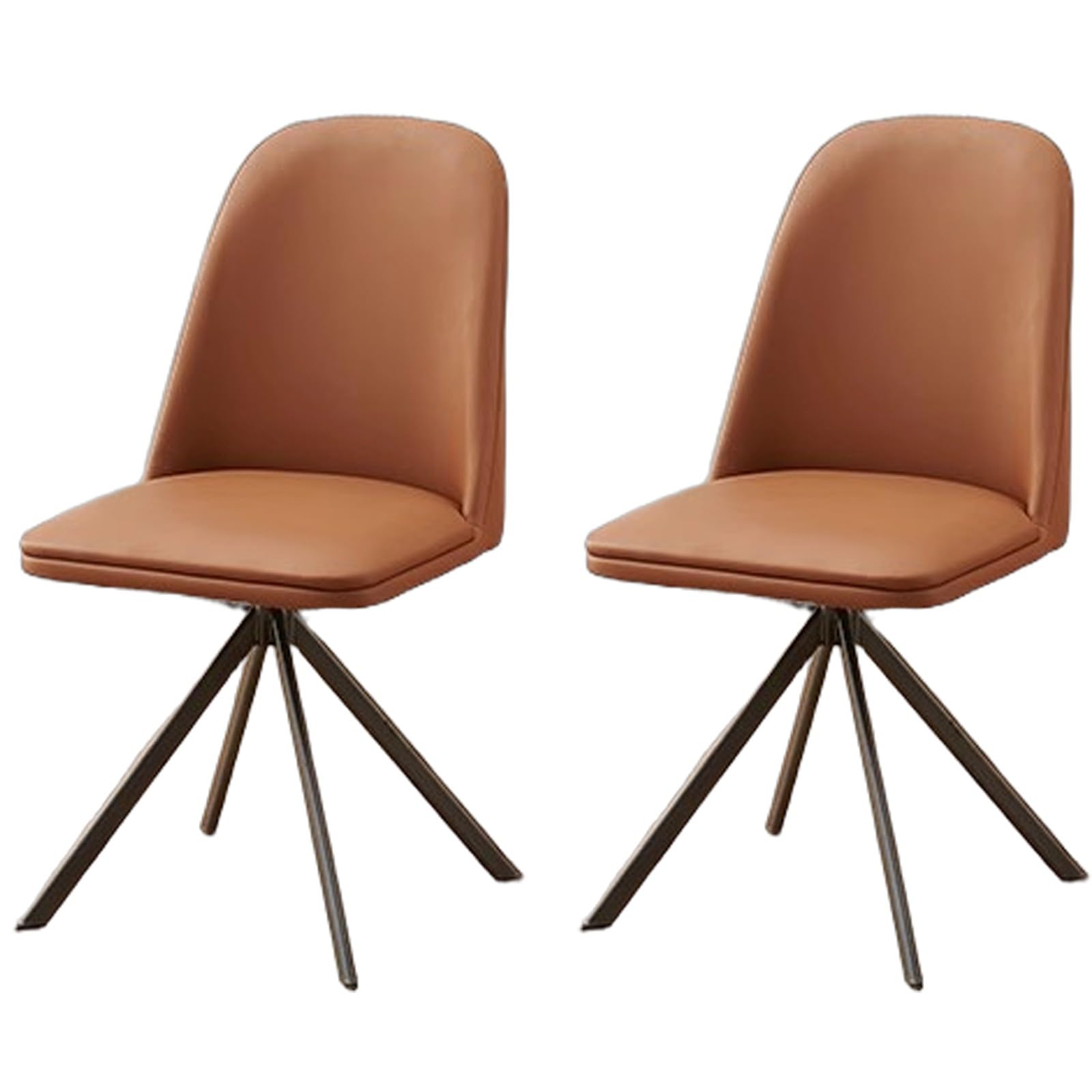 Chaise ergonomique rembourrée et pivotante pour repas confortable