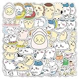 100枚forうさぎ シール セットかわいいアニメ forハチワレ ステッカー 可愛い漫画シール おしゃれ防水ステッカー DIY ダイアリー スーツケース スノーボード スーツケース ギター自転車 水筒 スケートボード バイク ヘルメット パソコン スマホステッカー 非公式 [並行輸入品]