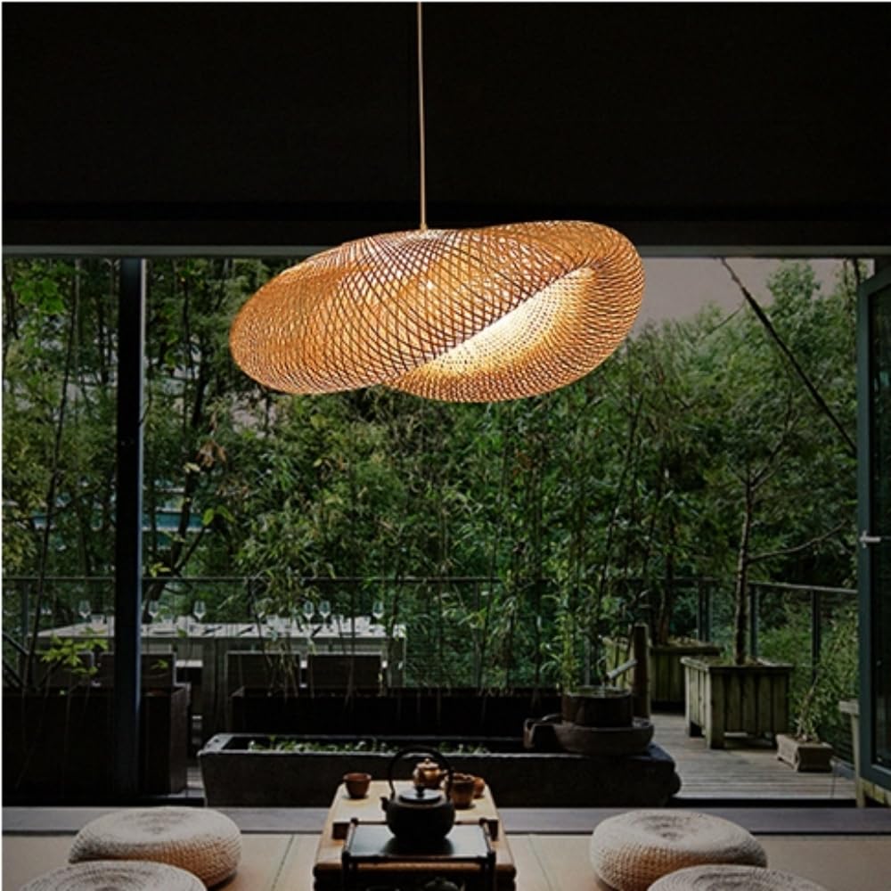 シーリングライト・天井照明 BRID RATTAN PENDANT LAMP シーリング