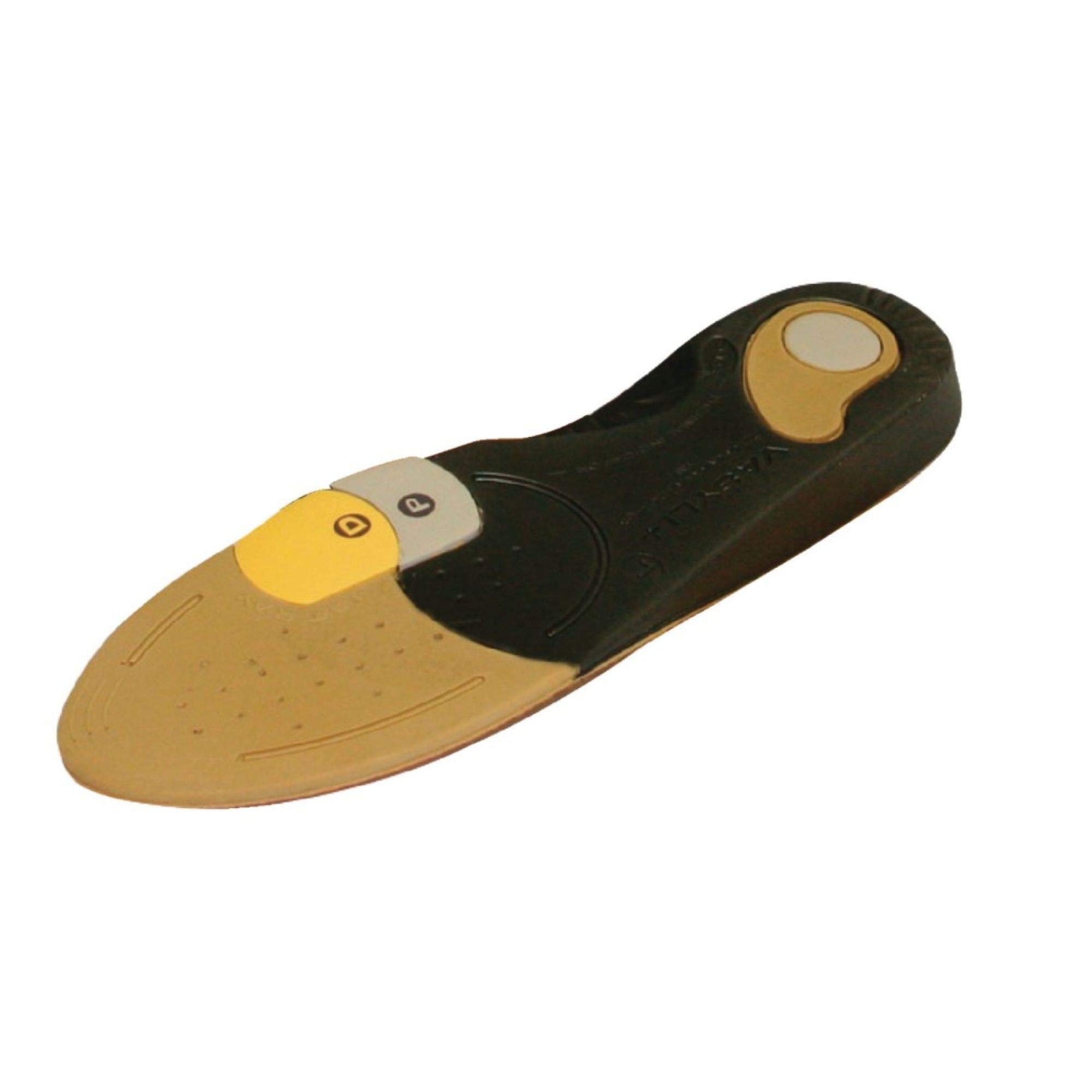 Vasyli - 44 +Dananberg 1st Ray Orthotic, Large, 1st Ray Function, Removable Distal & Proximal Plugs, Full-Length Insole, Low Resistance to Joint, Heat Moldable, Rear Foot Control, Lasting Pain Relief