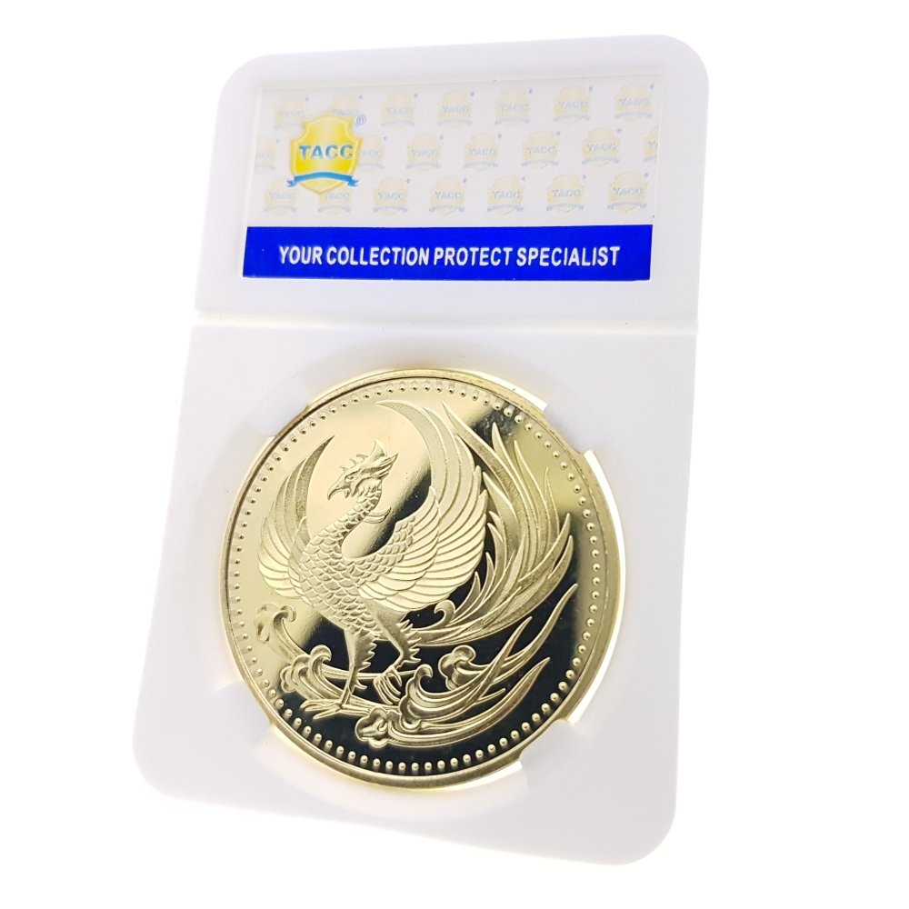 TACC Commemorative Coin Golden Phoenix Chrysanthemum