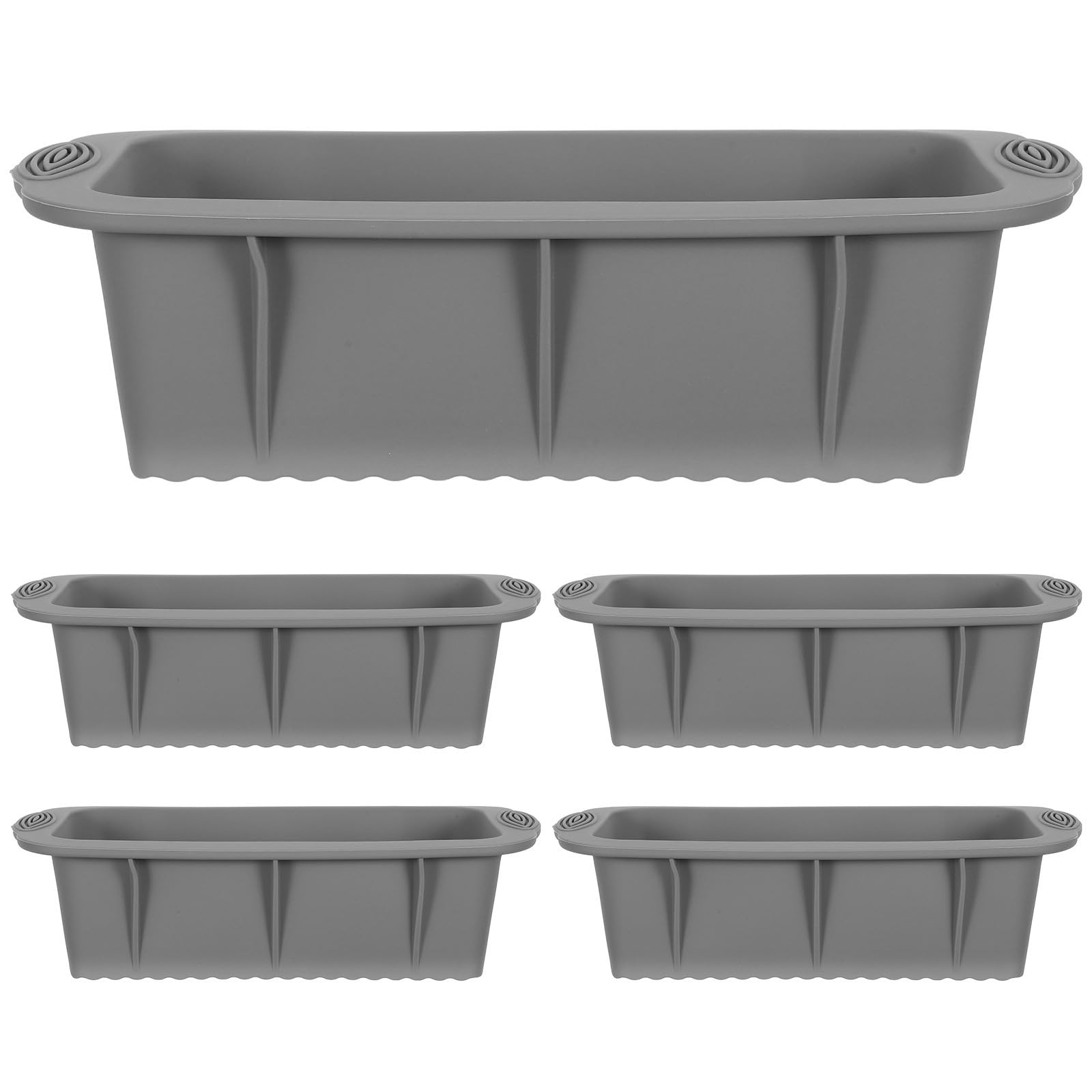 Stampo per Blocchi di Ghiaccio in Silicone Grande 5 Pezzi