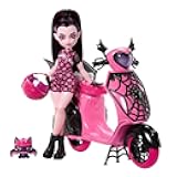 Draculaura and his Scooter Monster hig
