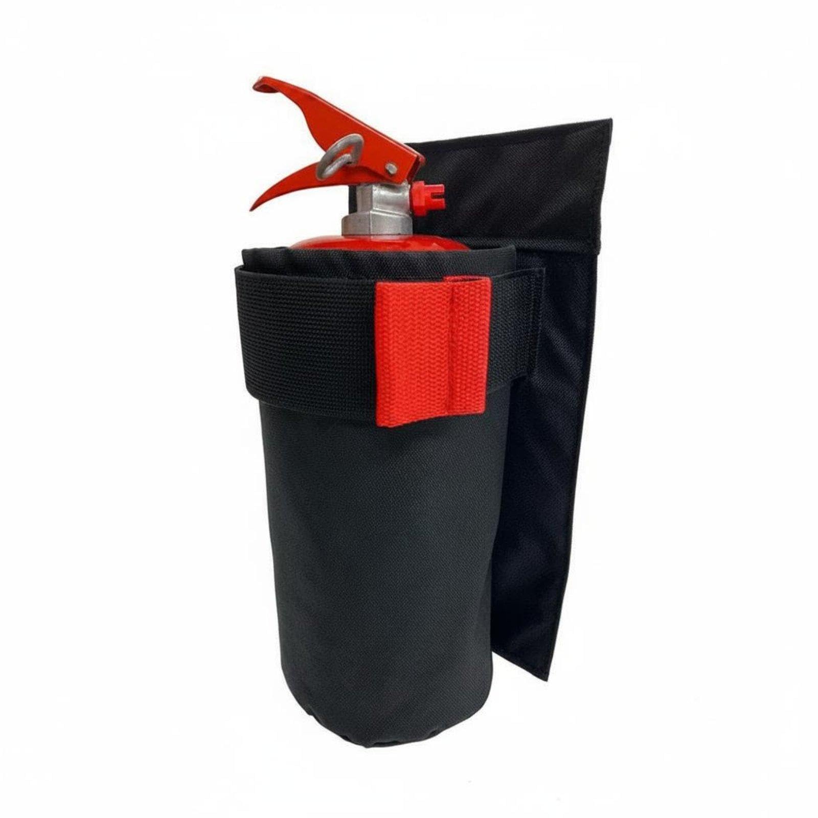 Trunk Fire Suppression Cylinder Holder Multi-Functional Vehicle Fire Suppression Cylinder Bag Secure Hold Vehicle Storage 11x24cm Large|Business & Industrial|Facility Maintenance & Safety-image-18
