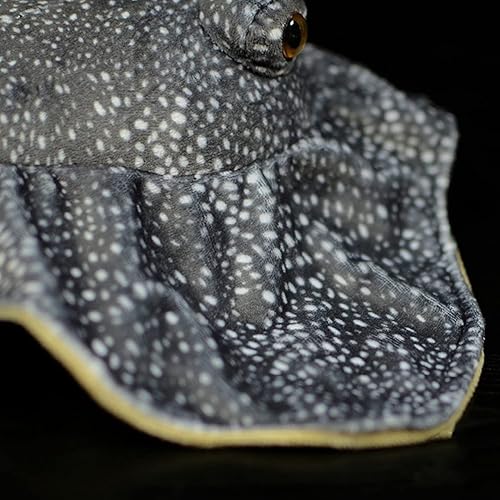 Miniatura 4 de Tiny Heart Simulación Stingray - Juguete de peluche suave de 19 pulgadas de largo, juguete de peluche lindo y realista mantarraya juguete de peluche
