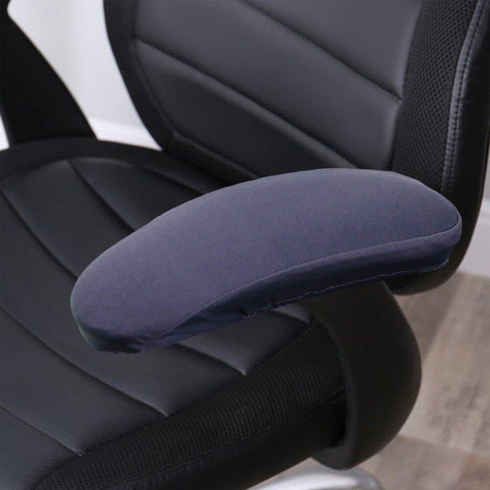 2pcs Office Rotating Chair Armrest Covers Elastic Chair Armrests Cover Removable Arm Rest Pads Stretch Protector for Home Office - Image 3