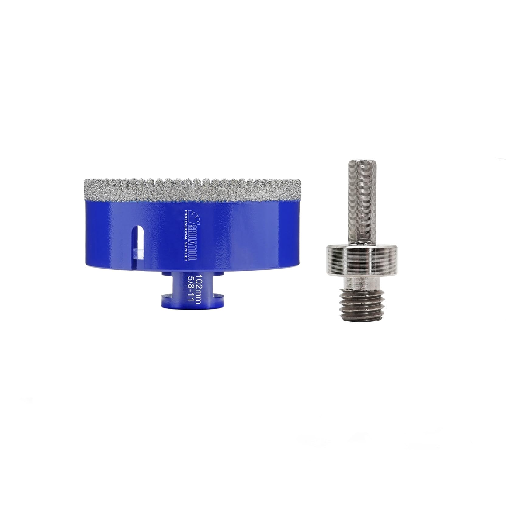 SHDIATOOL Diamond Drill Core Bits Hole Saw Cutter for Drilling Porcelain Tile Marble Ceramic Granite and Adapter