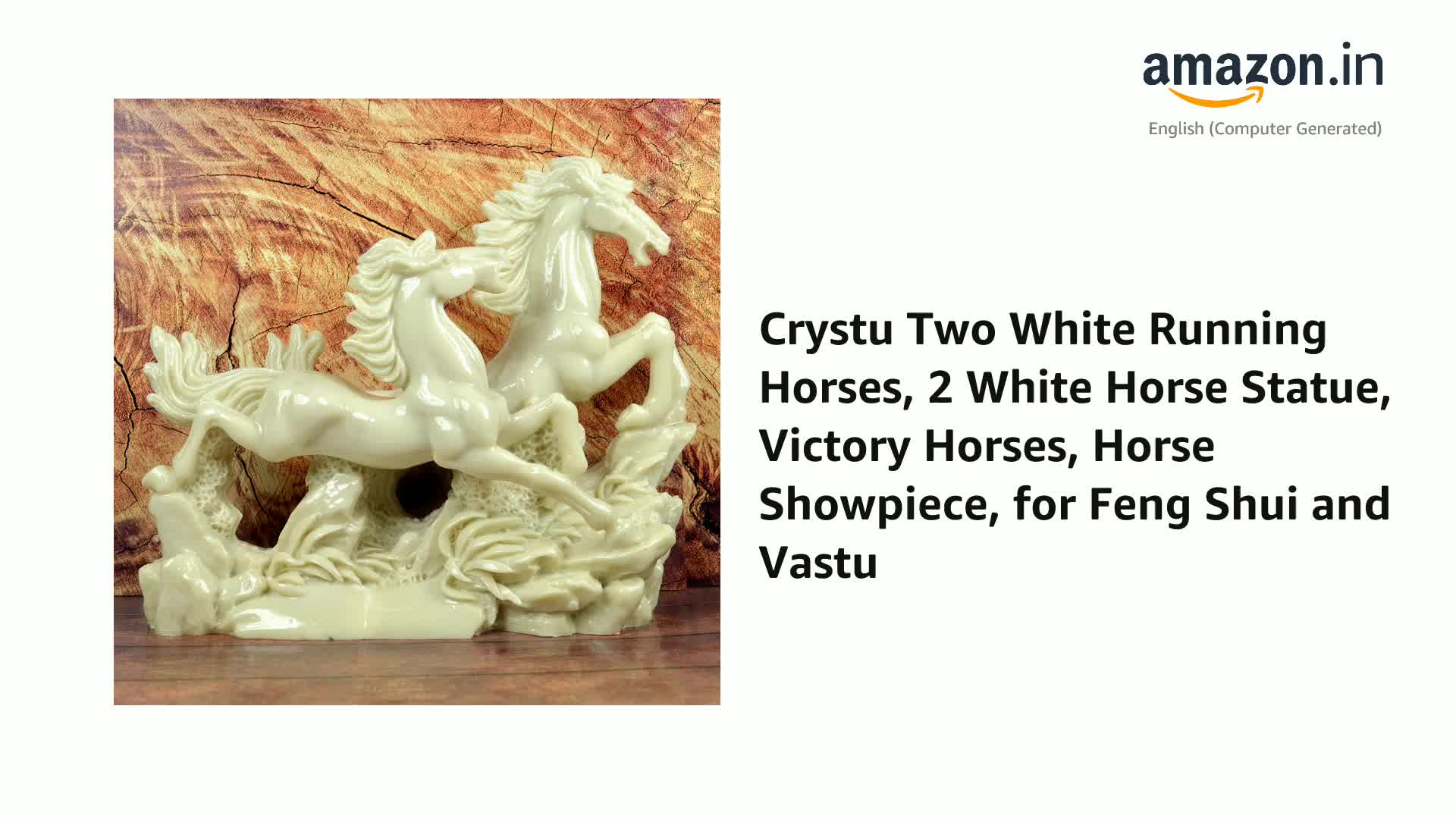 クリスタル　Running Horse 2 / Two Red Running Horse – Reiki Crystal Products LLP