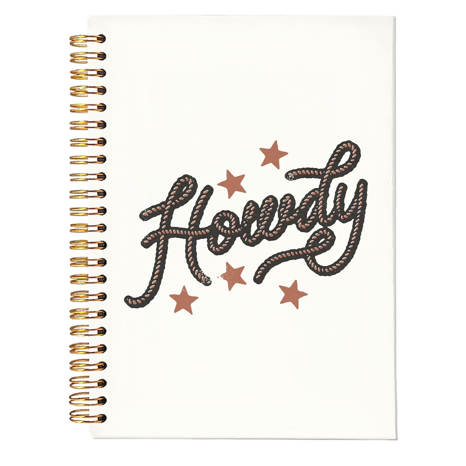 Carnet de notes rétro western Yetmadi Howdy format A5 14x21 cm