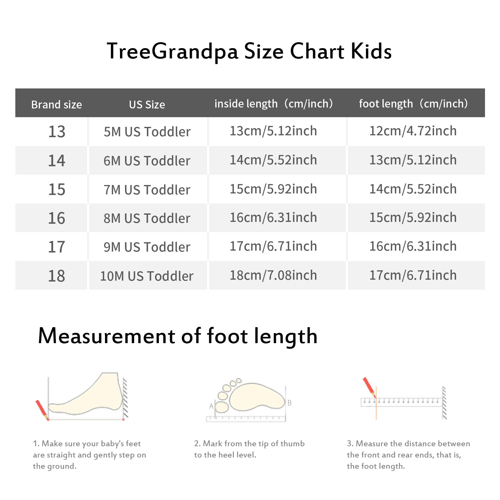 Tree Grandpa Chłopięce i dziewczęce kalosze przeciwdeszczowe, lekkie, wodoodporne dla dzieci, łatwe do poślizgu