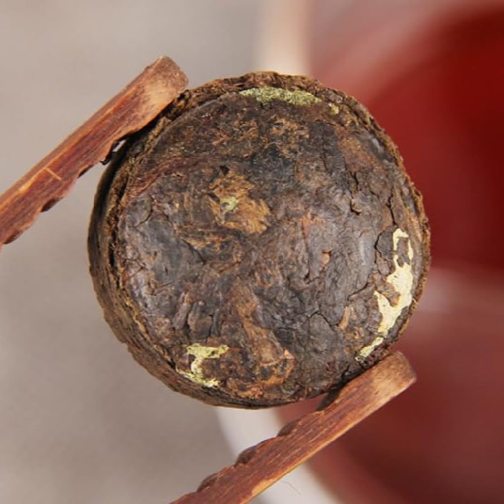 HQZMCTE Liść Lotosu Dojrzała Herbata Pu'er, Czarna Herbata, Mini Pu'er Tuocha Do Łatwego Parzenia, Długotrwały Aromat (1000g)
