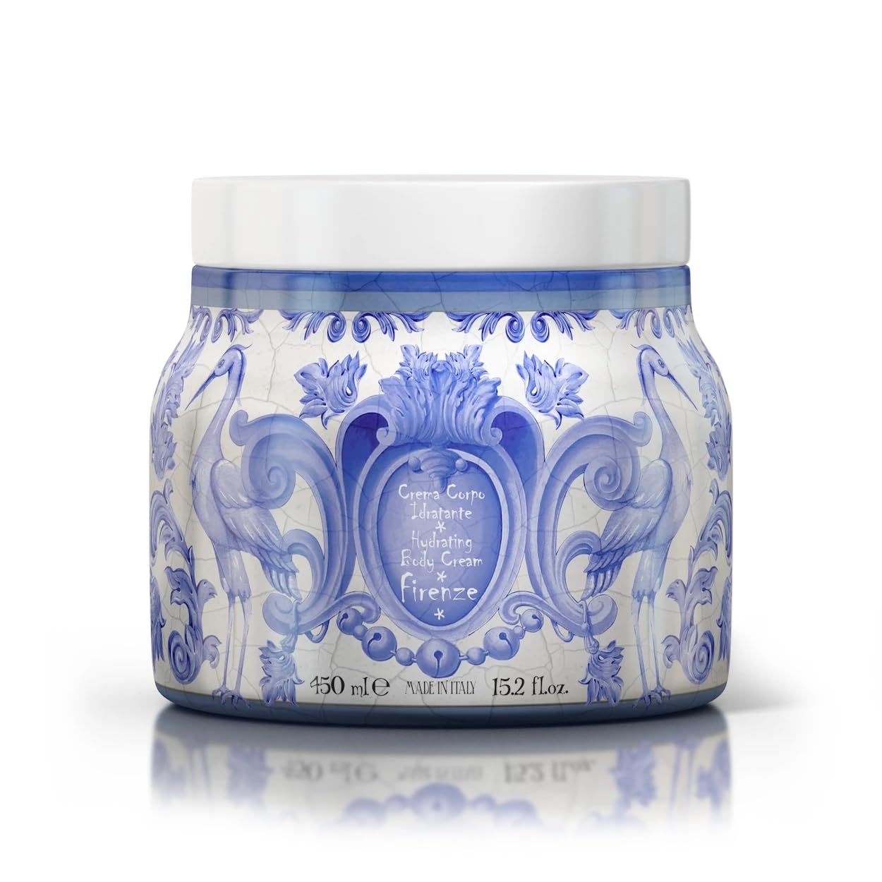 Rudy Le Maioliche Firenze Body Cream, 450 ml, Made in Italy