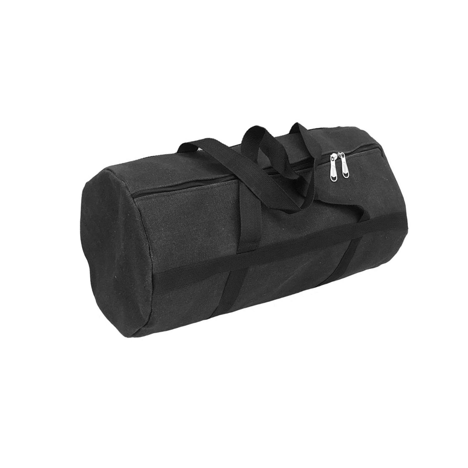 Organizador de Herramientas Bolso para Herramientas de Gran Capacidad con Compartimientos Exteriores Gruesa Adecuado para Electricistas Plomero, Negro Grande